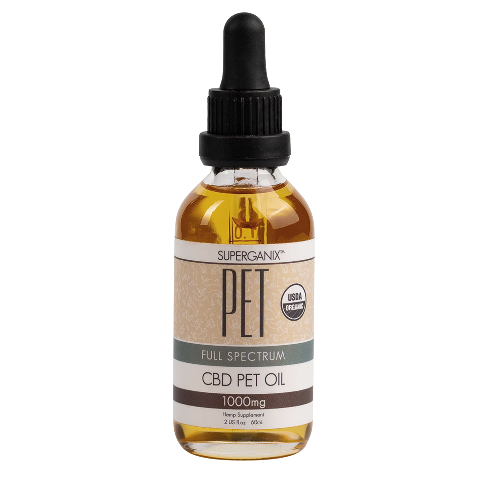 Superganix CBD Pet Oil 1000mg (Dogs + Cats)