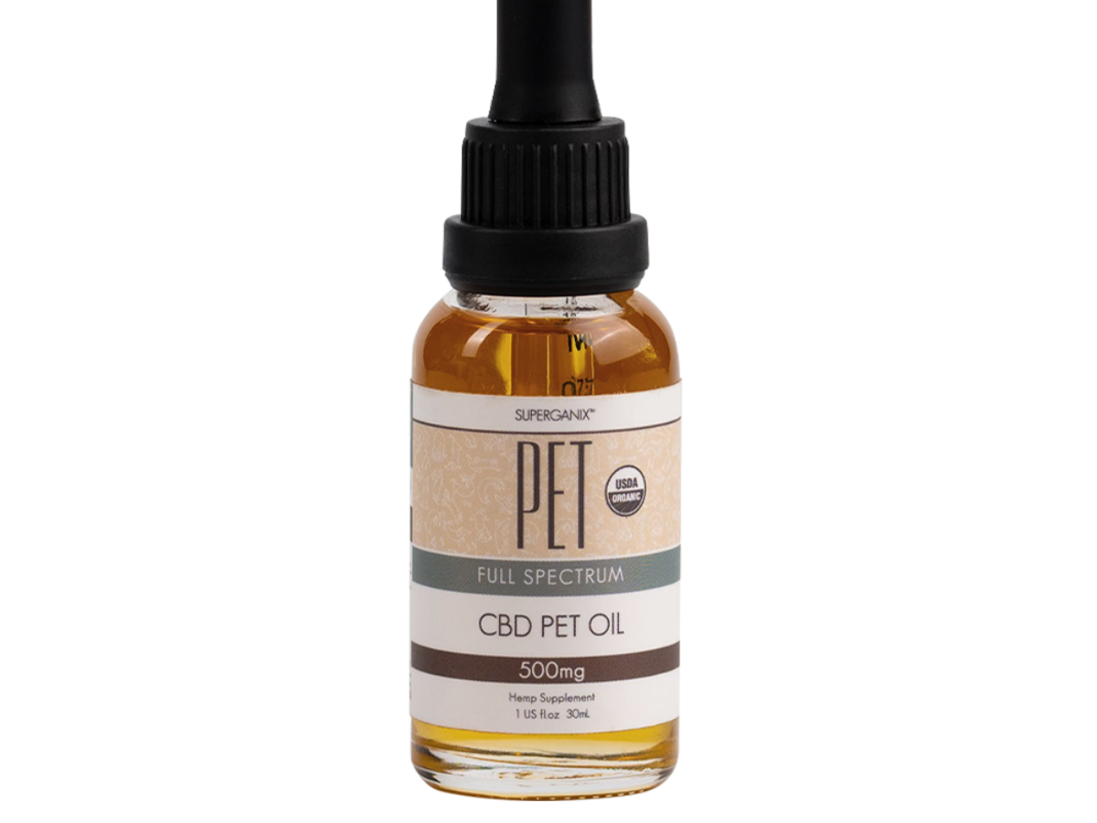 PET OIL 500mg (Dogs + Cats) - Superganix™
