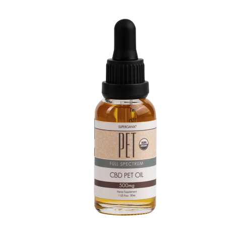 Superganix CBD Pet Oil 500mg (Dogs + Cats)
