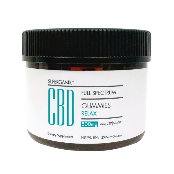 Superganix CBD Relax Gummies