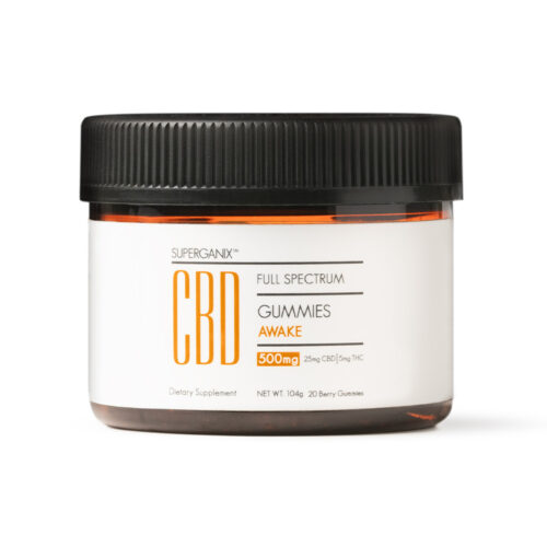 Superganix CBD Awake Gummies 500mg