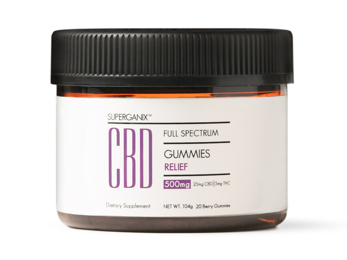 RELIEF CBD GUMMIES - Superganix™