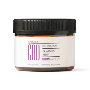 Superganix CBD Relief Gummies 500mg