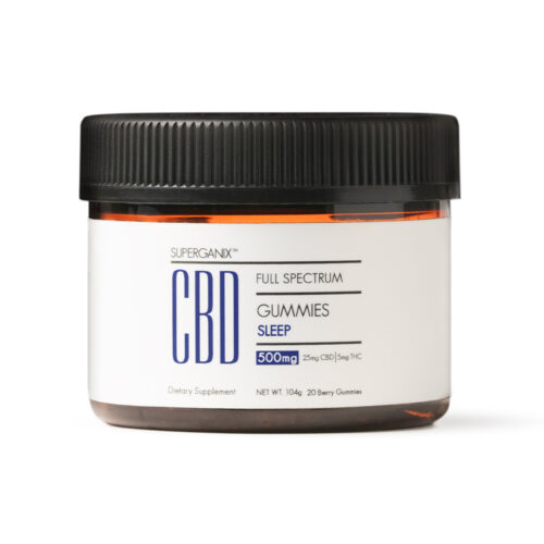 Superganix CBD Sleep Gummies 500mg