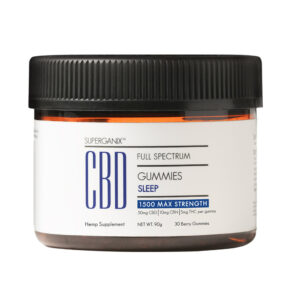 Superganix Max Strength CBD Sleep Gummies 1500mg